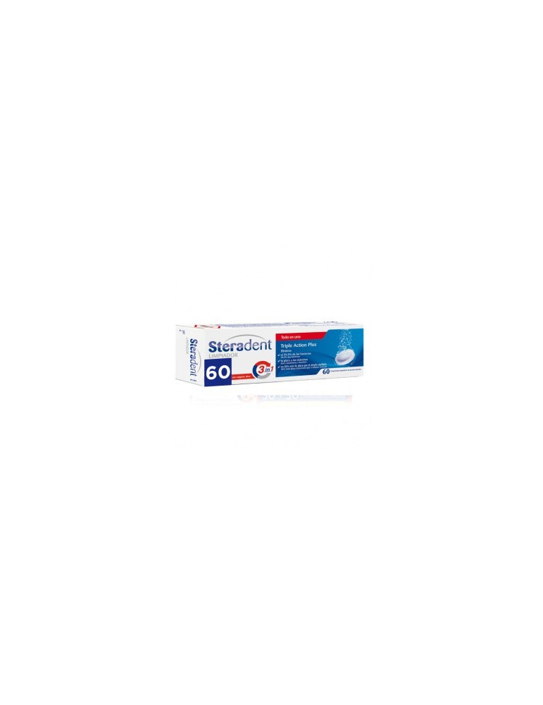 STERADENT 60 TABLETAS