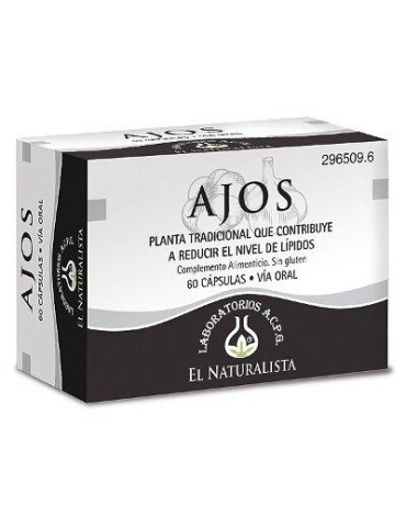 EL NATURALISTA AJOS 60 CAP