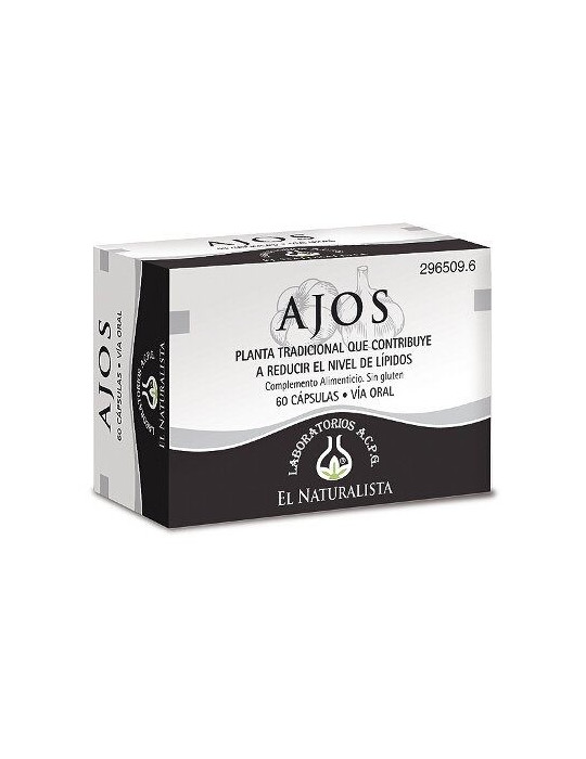 EL NATURALISTA AJOS 60 CAP