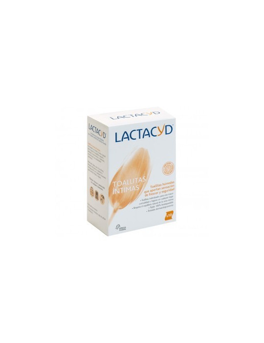 LACTACYD INTIMO TOALLITAS 10 UNID