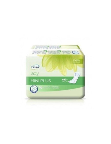 TENA LADY INCONTINENCIA MINI PLUS 16 UNID