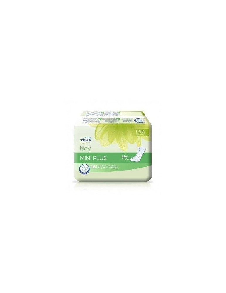 TENA LADY INCONTINENCIA MINI PLUS 16 UNID