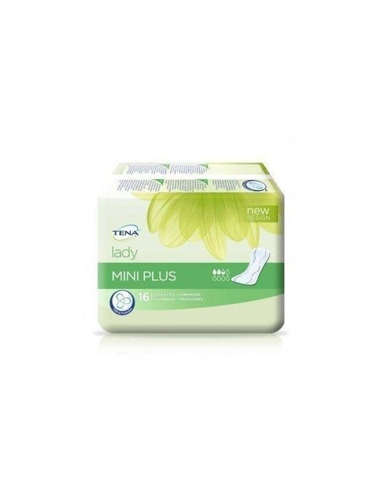 TENA LADY INCONTINENCIA MINI PLUS 16 UNID