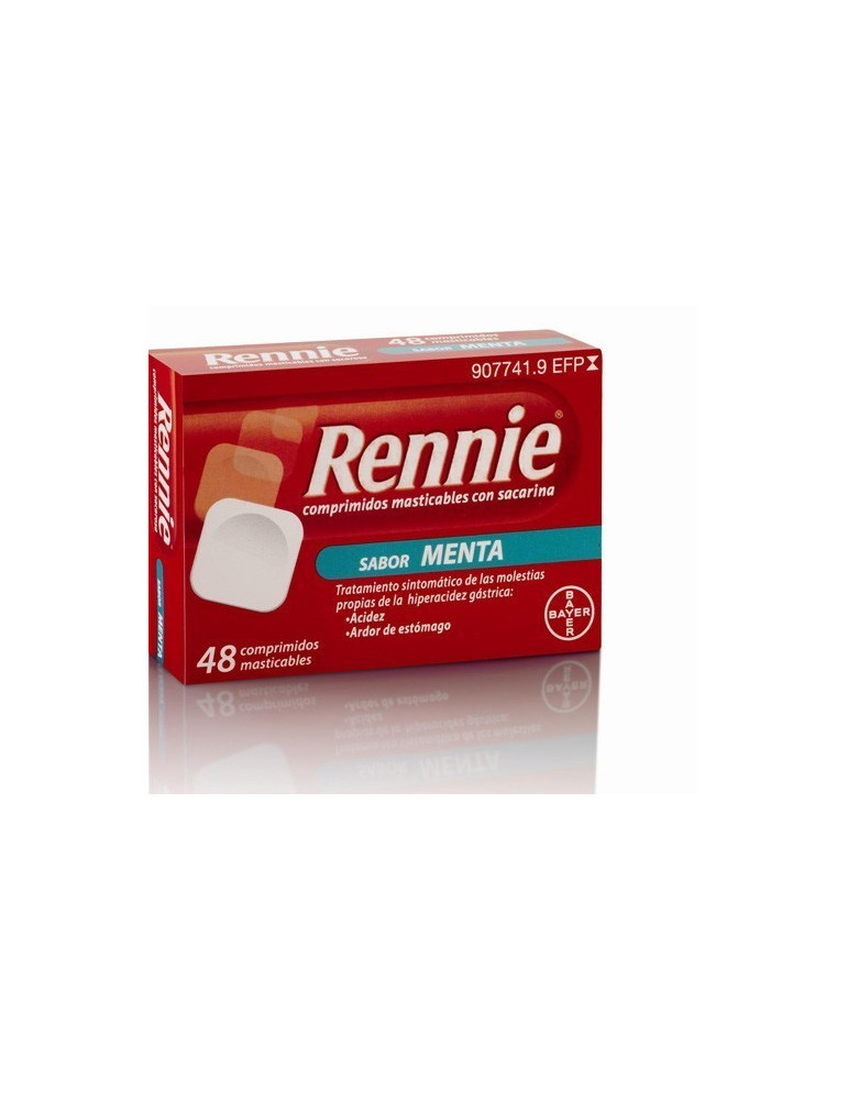 RENNIE SACARINA 48 COMP MASTIC MENTA NOAZUCAR