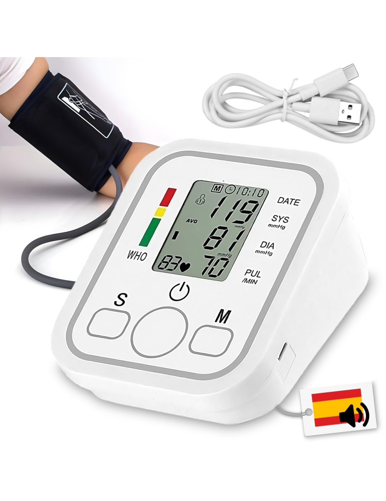 MONITOR DE PRESION ARTERIAL AUTOMATICO DE BRAZO