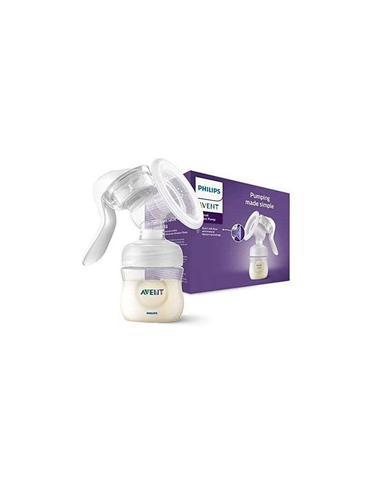 EXTRACTOR DE LECHE PHILIPS AVENT MANUAL NAKED SC