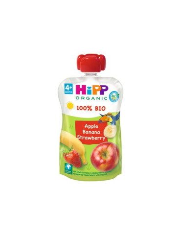 HIPP MANZANA PLATANO Y FRESA