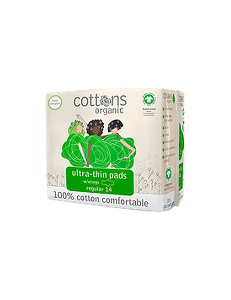 COTTONS ULTRA THIN REGULA 14UDS VERDE