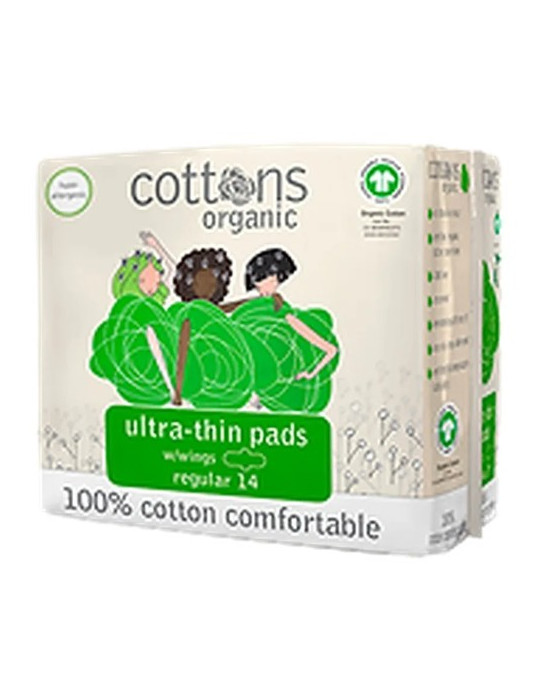 COTTONS ULTRA THIN REGULA 14UDS VERDE