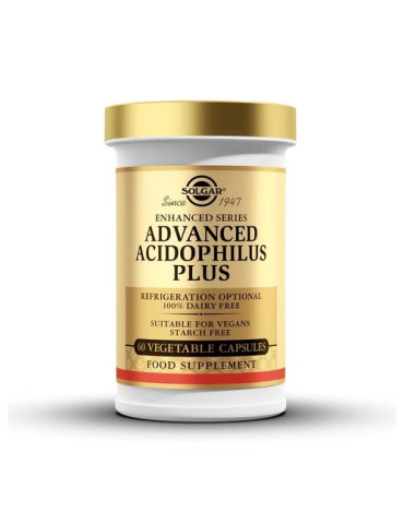 120027 SOLGAR ADVANCED 40+ ACIDOPHILUS 60 CAP