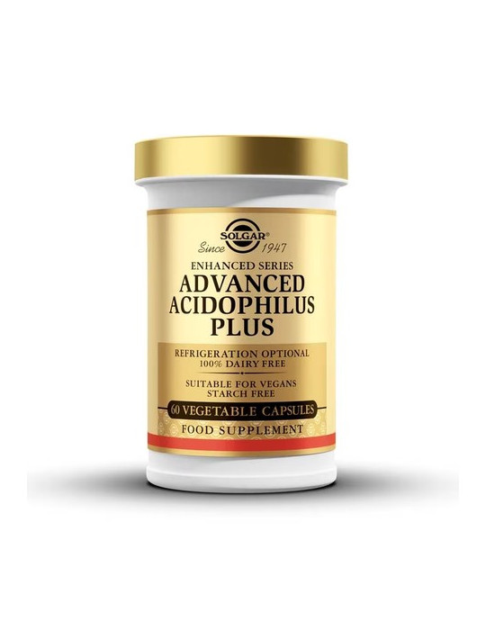 120027 SOLGAR ADVANCED 40+ ACIDOPHILUS 60 CAP