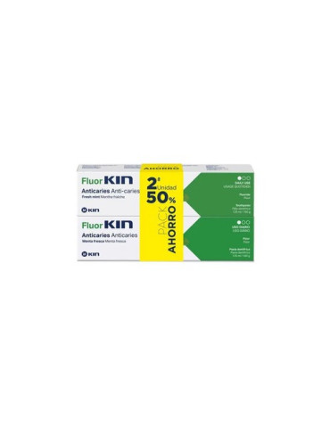 FLUOR KIN PASTA ANTICARIES DUPLO