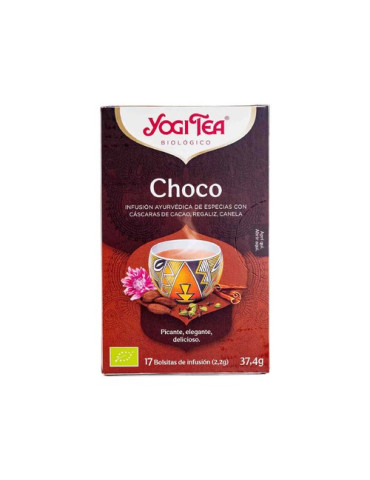 YOGI TEA INFUSION CHOCO 17 FILTROS