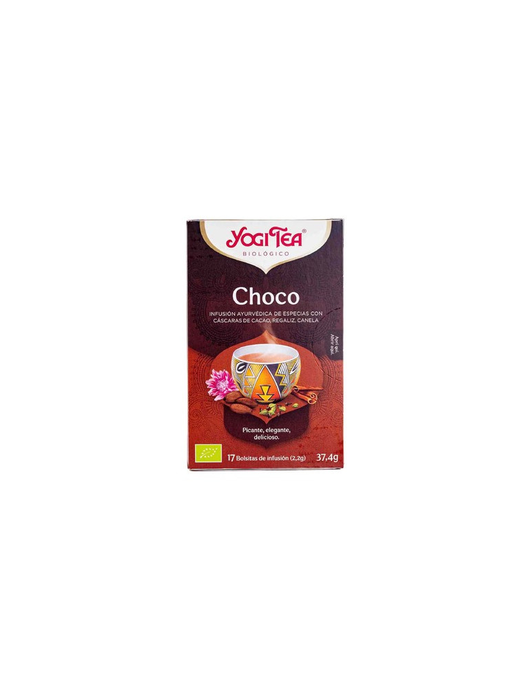 YOGI TEA INFUSION CHOCO 17 FILTROS