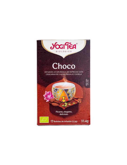 YOGI TEA INFUSION CHOCO 17 FILTROS
