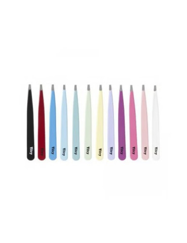 VITRY PINZA DEPILAR PROF.PUNTA CANGREJO COLOR