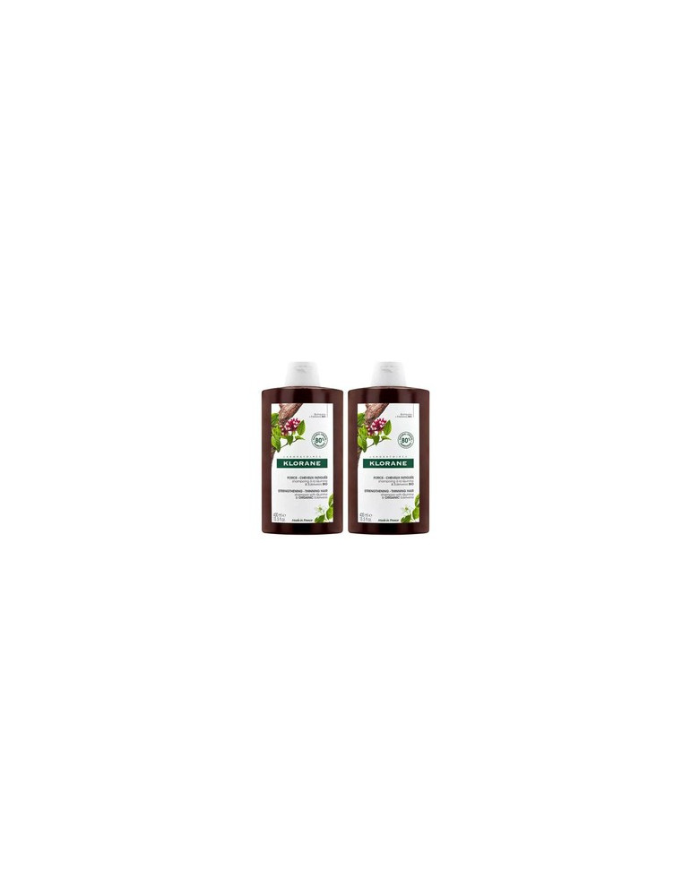 KLORANE DUPLO QUININA CHAMPU 400ML