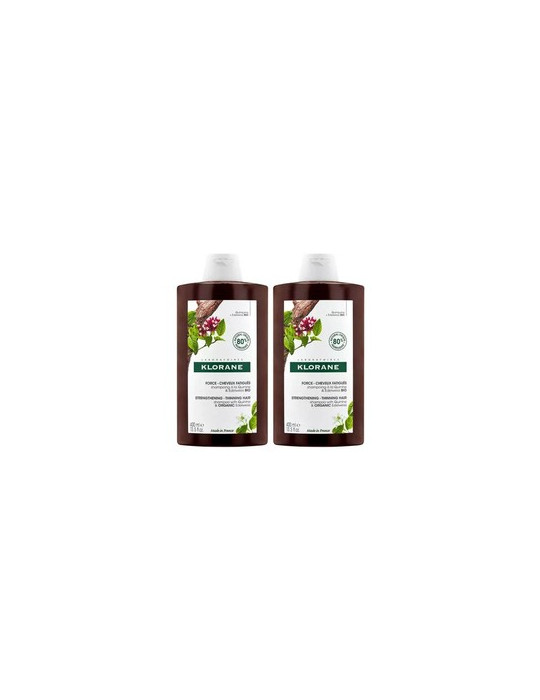 KLORANE DUPLO QUININA CHAMPU 400ML