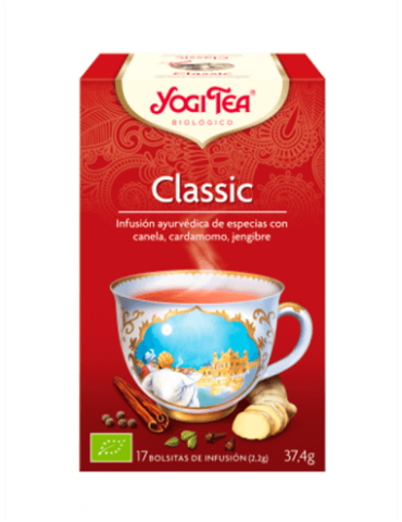 YOGI TEA CLASSIC BIO 17 BOLSITAS INFUSION